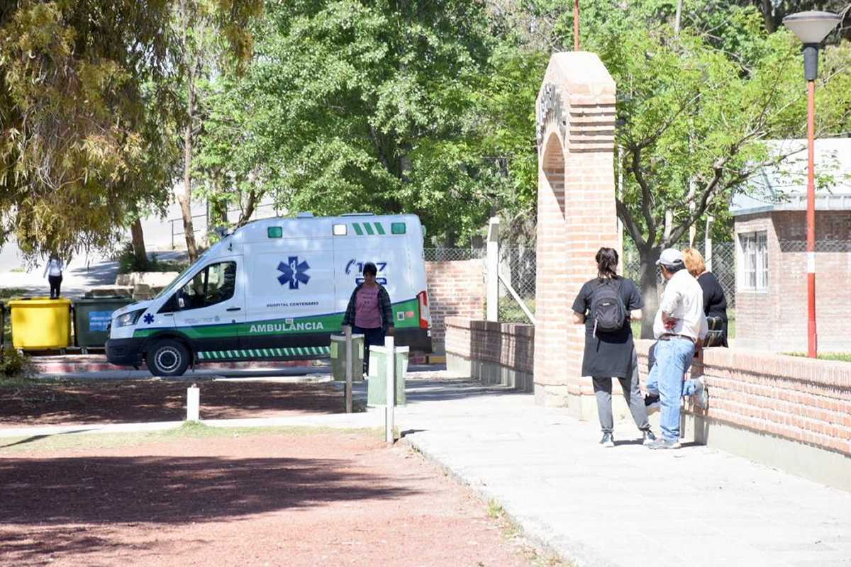 El niño fue trasladado al hospital de Centenario. Foto: archivo