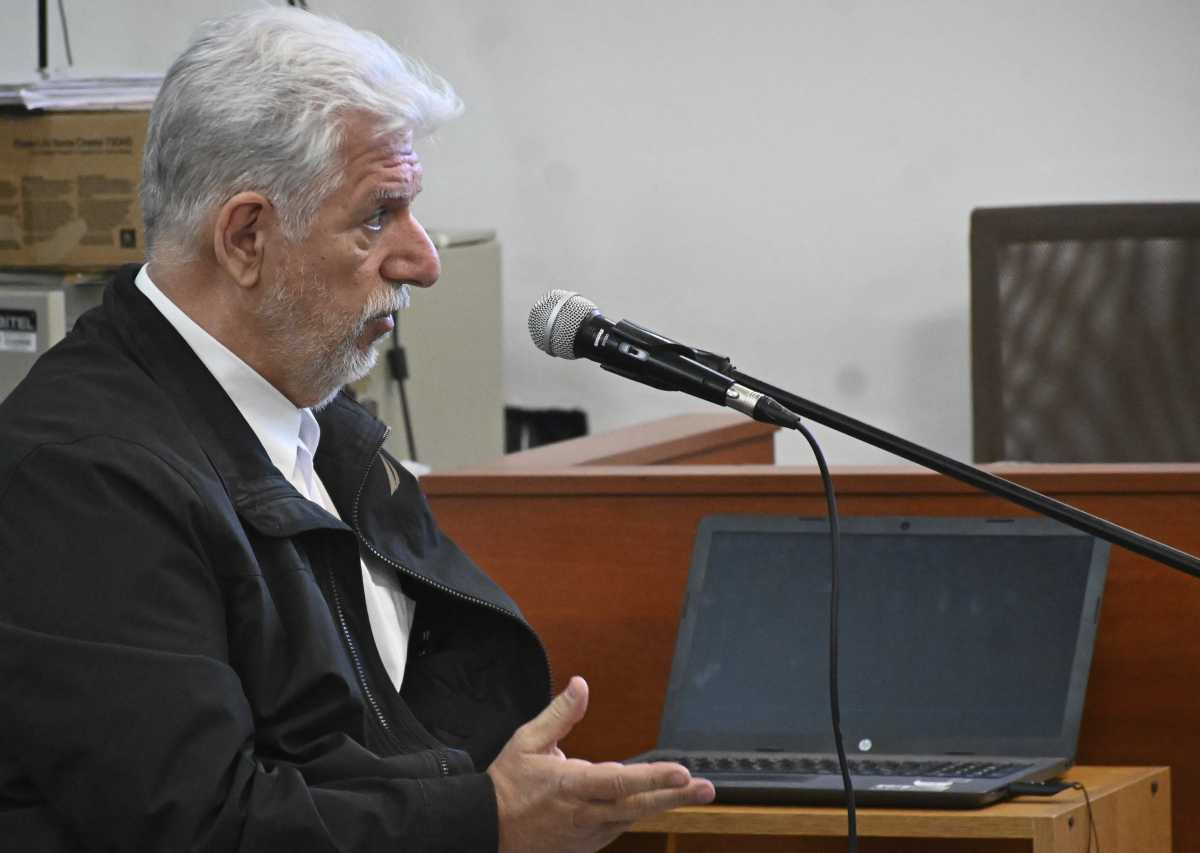 Francisco Delgado fue como perito de la defensa en el juicio por jurados por el crimen de Cristian Valdebenito (Florencia Salto). 
