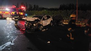 Choque fatal en Ruta 7, en Centenario: quiénes eran las víctimas