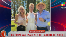 Imagen de Las primeras imágenes del casamiento de Nicole Neumann y Manu Urcera en Neuquén