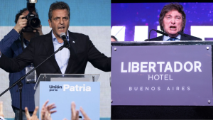 Balotaje: dónde esperarán los resultados Sergio Massa y Javier Milei