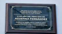 Imagen de No hay límites: robaron la placa en honor a Agustina Fernández en Cipolletti