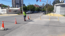 Imagen de Corte en el acceso al centro de Neuquén desde Ruta 7, por obras