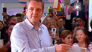 Votó Sergio Massa en el balotaje: «Vayan a votar con esperanza»