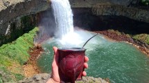 Imagen de Caviahue Copahue: así está el Salto del Agrio; un paseo entre nieve, cascadas y lagunas