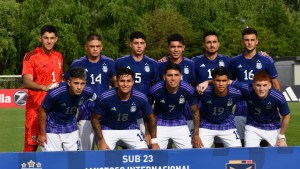 Amistoso internacional sub 23: con goles de Almada y Barco, Argentina se impuso ante Ecuador