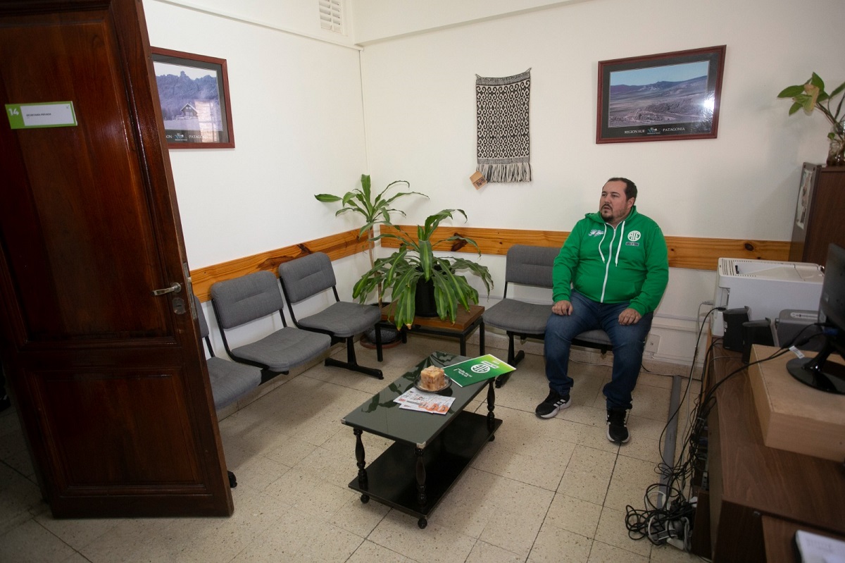 Vicente espera el llamado del gobierno para "las próximas horas". Foto: Pablo Leguizamon.