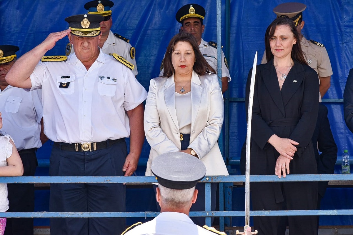 Carreras encabezó su último acto oficial de la gestión. Foto: Mauricio Martín.