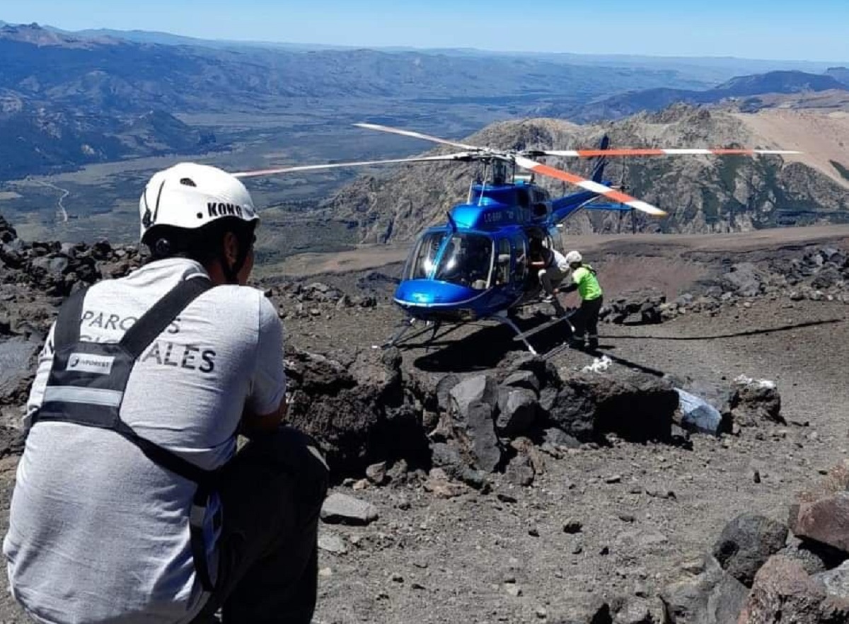 En el operativo de rescate participaron más de 15 personas. Foto: Gentileza.