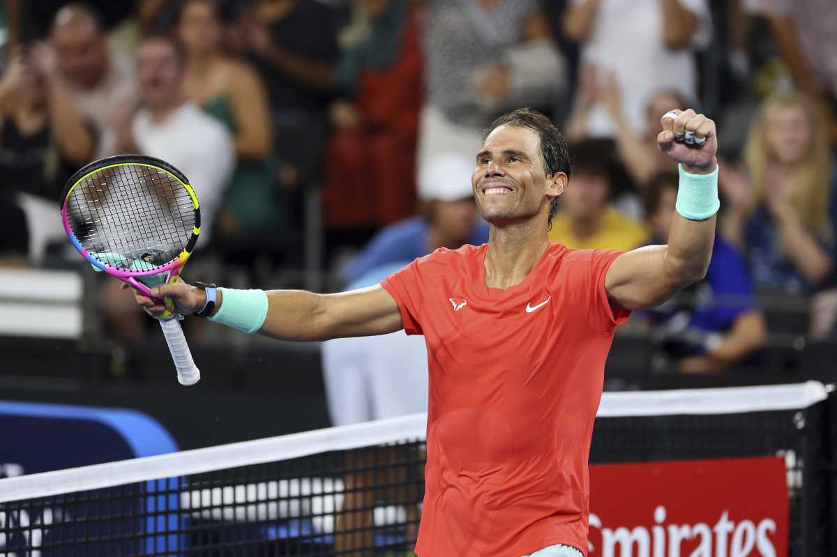 Rafael Nadal vuelve a las canchas para el ATP 250 en Doha. (AP Photo/Tertius Pickard)