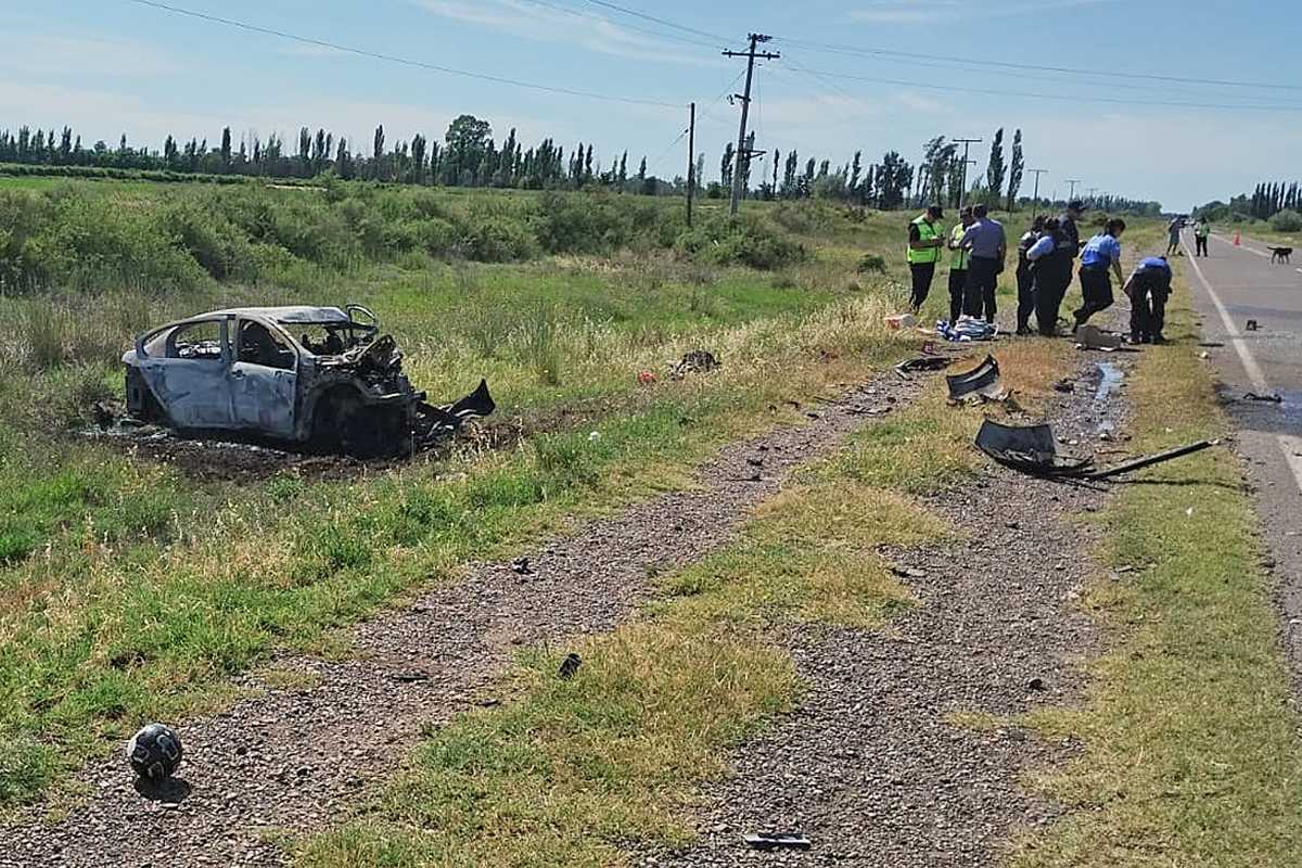 Tres Muertos Tras Un Choque Frontal Cerca De Lamarque: Cómo Fue El ...