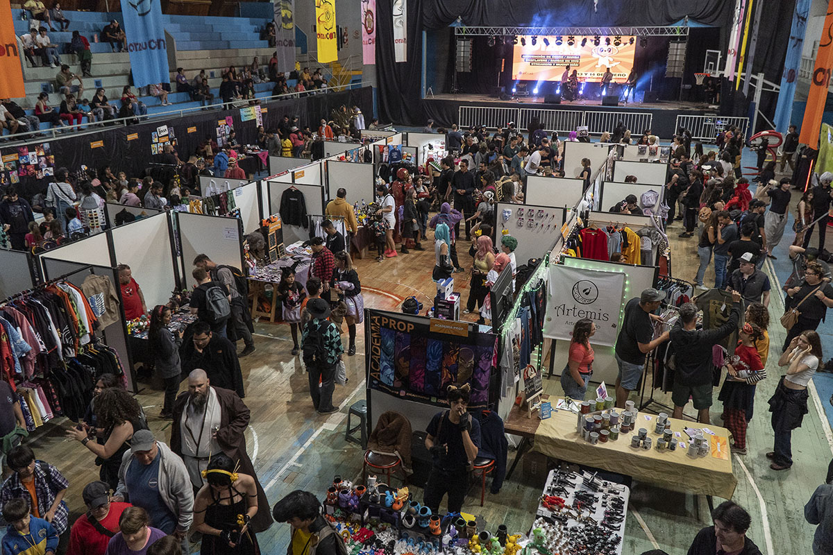 La segunda edición de Otaku Con en Bariloche. Foto: Marcelo Martínez