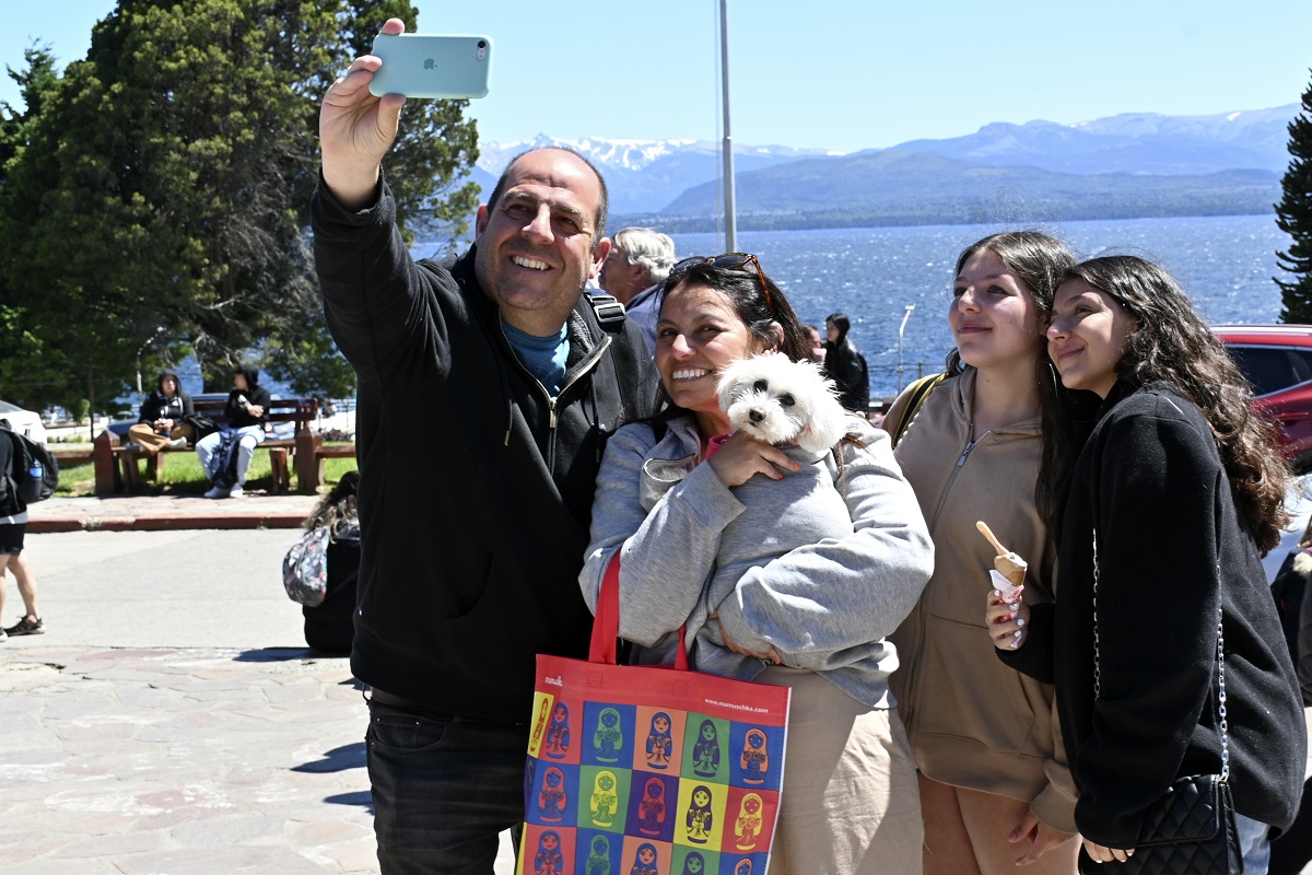 Bariloche, uno de los destinos más elegiso por turistas argentinos y extranjeros. Foto: Chino Leiva