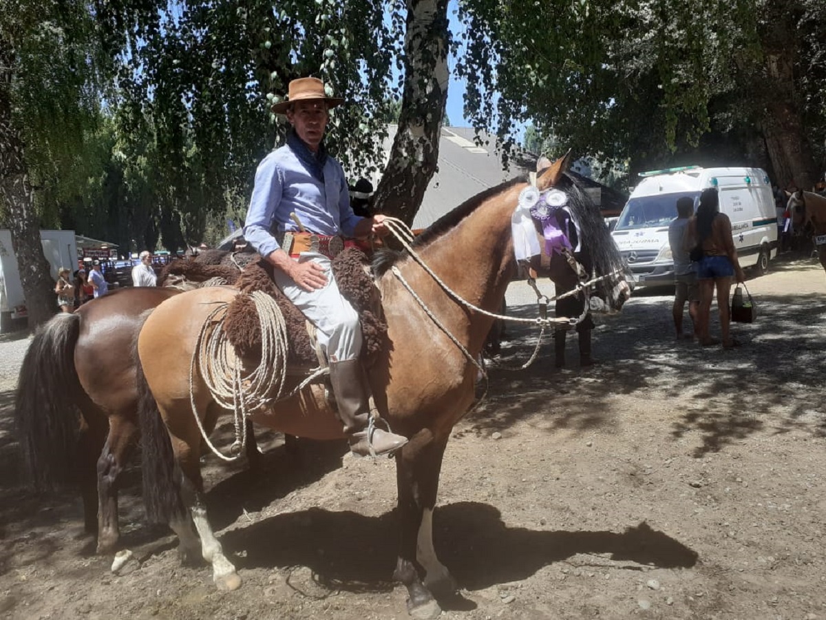 Daniel Cimolai, criador de caballos Criollos.