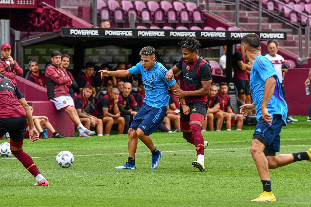 El equipo que conduce Mascherano igualó con Lanús en La Fortaleza.