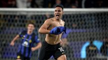 Imagen de Lautaro Martínez y un gol agónico para que Inter le gane la Supercopa de Italia a Napoli