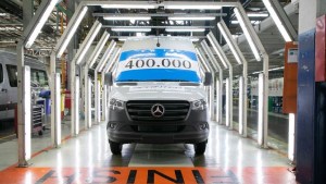 Mercedes-Benz ya fabricó 400.000 Sprinter en Argentina