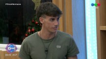 Imagen de Alan Simone indignado con Martín Ku por no salvarlo de la placa en Gran Hermano