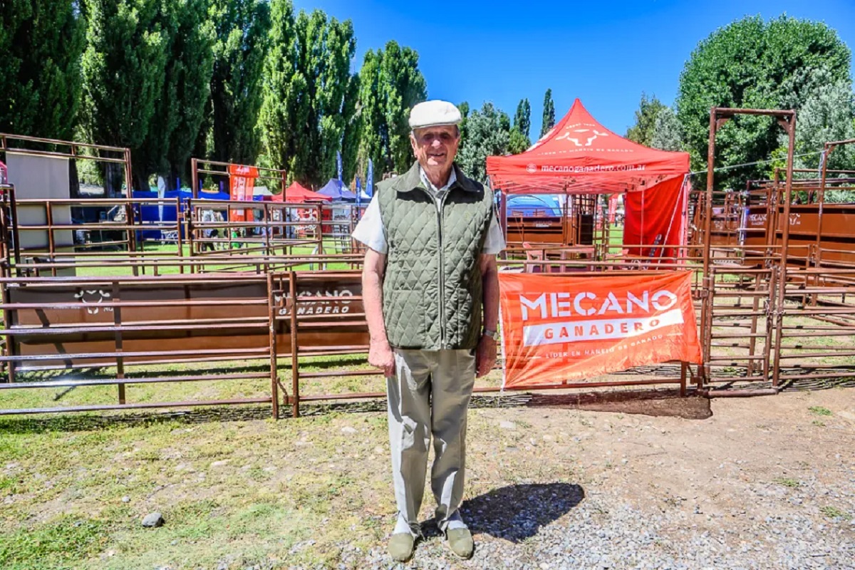 Abraham Neiman, siempre ligado a la actividad rural en la región.