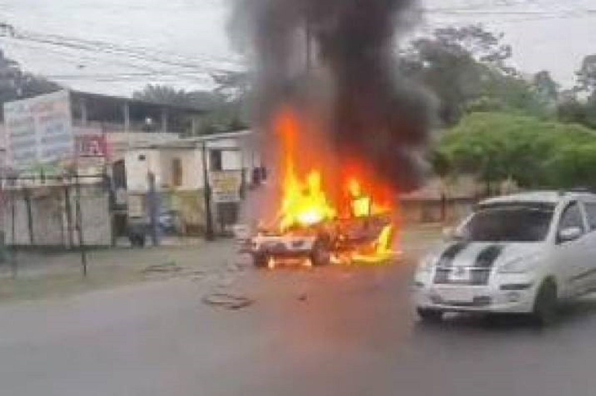 Ataque a una patrulla en Ecuador: así fue la brutal explosión