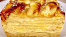 Imagen de Cómo hacer una tentadora torta milhojas de manzanas