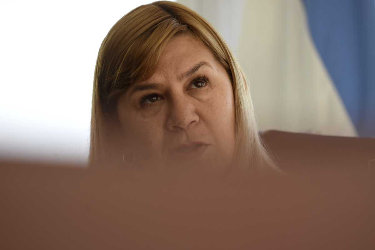 Gloria Ruiz es la vicegobernadora de Neuquén. Foto: Matías Subat.