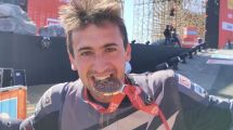 Imagen de Rally Dakar: Santiago Rostan, de Neuquén, cumplió el sueño de llegar a la meta