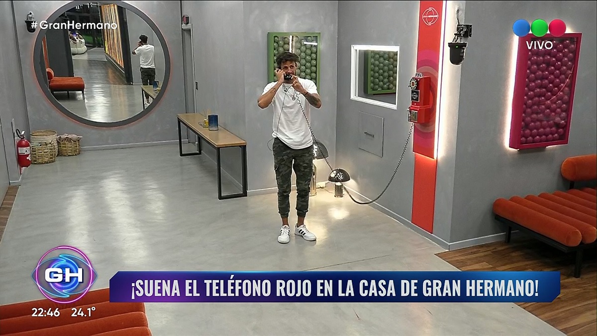 Joel atendió el teléfono rojo y cambió la historia de la Casa de Gran Hermano.-