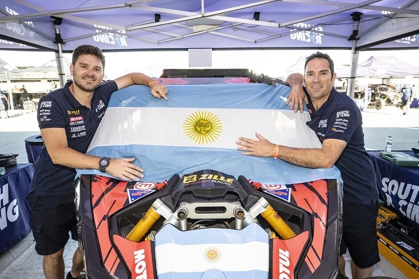 David Zille se ilusiona con hacer una buena actuación en su tercera participación en el Rally Dakar.