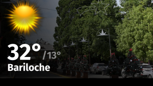 Clima de hoy, domingo 21 de enero de 2024, para la ciudad de Bariloche