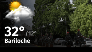 Clima de hoy, jueves 25 de enero de 2024, para la ciudad de Bariloche