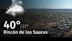 Clima de hoy, jueves 25 de enero de 2024, para la ciudad de Rincón de los Sauces