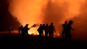 Declararon estado de excepción por incendios forestales en Chile, reportan muertos