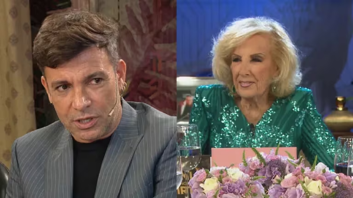 Mirtha Legrand incomodó a Martín Bossi al preguntarle por Fátima Florez. 