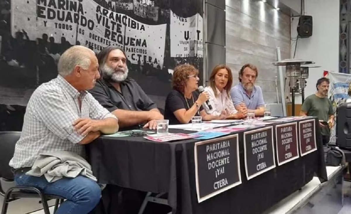 CTERA va a paro nacional el próximo lunes. Foto: Gentileza Infobae. 