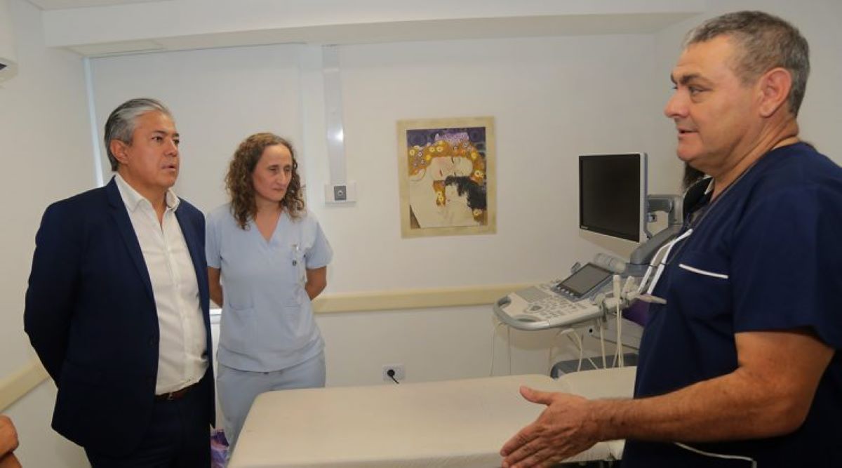 El gobernador de Neuquén comunicó que habrá nuevas inversiones en el hospital Heller. Foto: Neuquén Informa