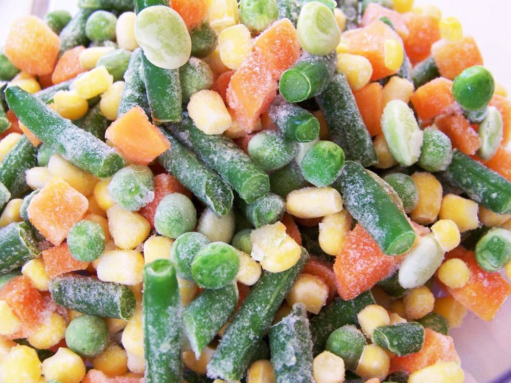 8 razones para consumir verduras congeladas