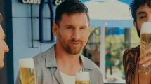 Imagen de Messi participó de una publicidad de cerveza y el video se hizo viral