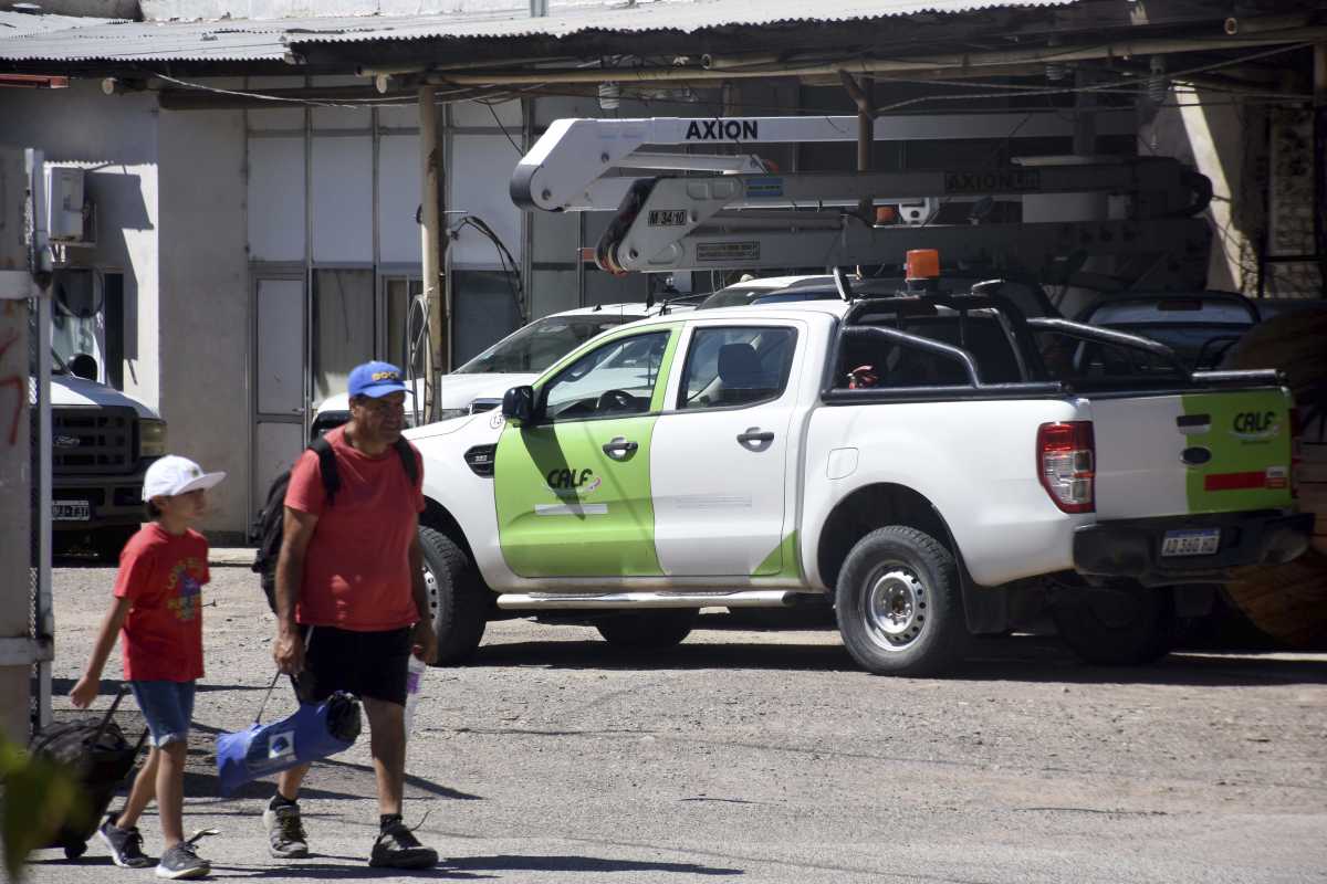 Calf respondió por el apagón generalizado de este miércoles, en Neuquén. Foto: archivo Matías Subat. 