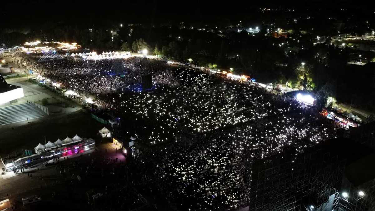 Cuál es el festival gratis de Chile que está relacionado a la Fiesta de la Confluencia 2025 en Neuquén. Foto: Florencia Salto