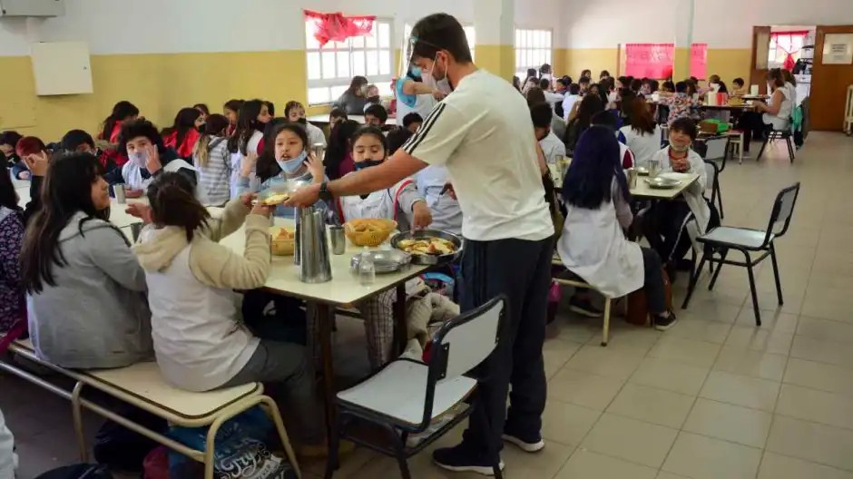 Advierten sobre la importancia para muchos chicos de comer en las escuelas.  Foto: archivo