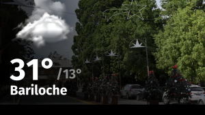 Clima en Bariloche: cuál es el pronóstico del tiempo para hoy domingo 4 de febrero