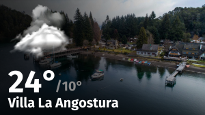 Clima en Villa La Angostura: cuál es el pronóstico del tiempo para hoy domingo 25 de febrero