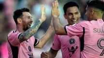 Imagen de Con gol y asistencia de Messi, Inter Miami le ganó a Nashville y avanzó en la Concachampions