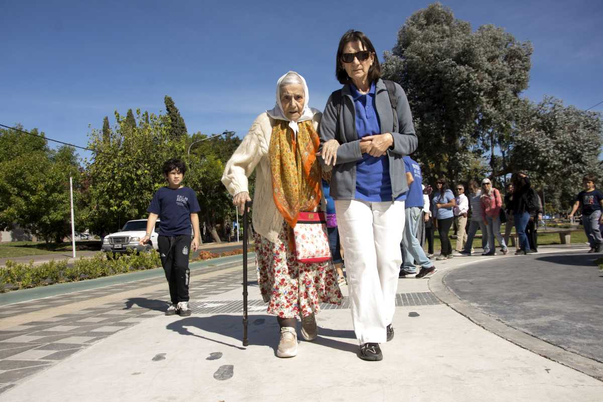 La calle no se deja, dijo Inés Ragni, a 48 años del golpe cívico militar (Cecilia Maletti)