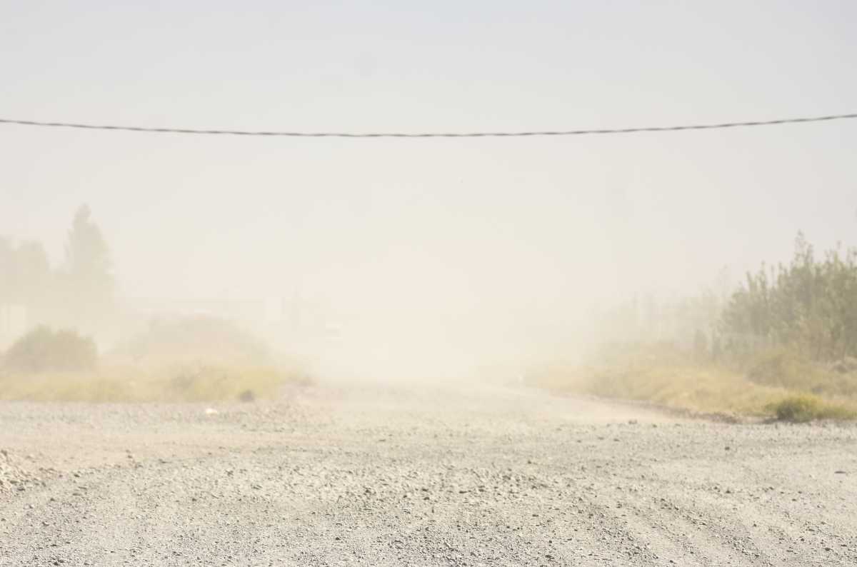 El viento y la nieve, presente en Neuquén y Río Negro.