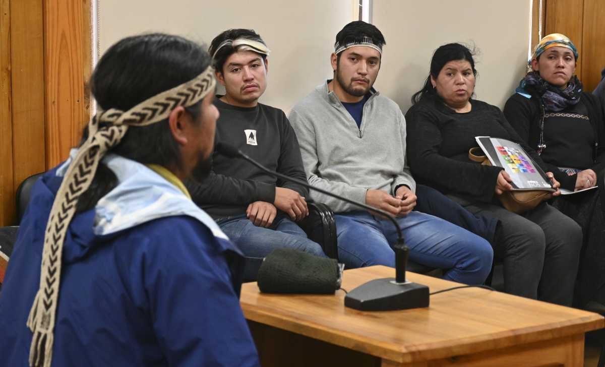 Integrantes de la lof Buenuleo fueron condenados en mayo por el delito de usurpación en Bariloche. Archivo