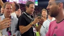 Imagen de La polémica presencia del presidente de River en la goleada del Inter Miami: el motivo de su visita