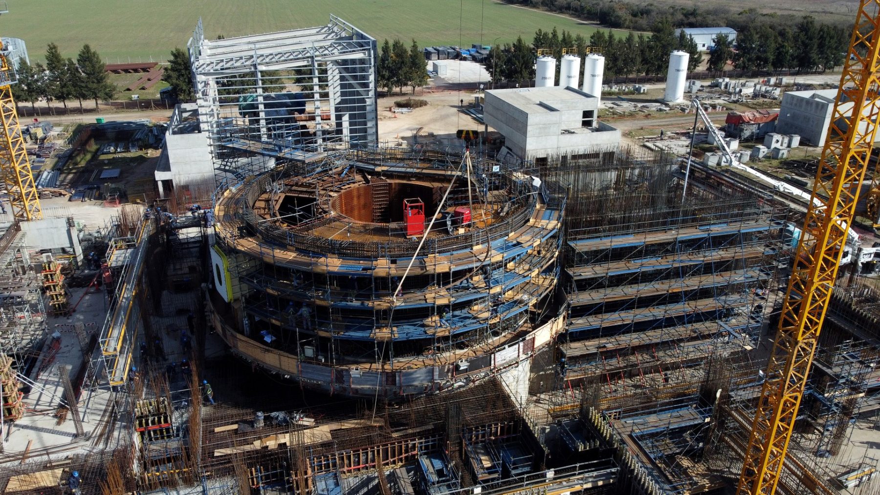 El prototipo del reactor Carem se emplaza en la provincia de Buenos Aires. 