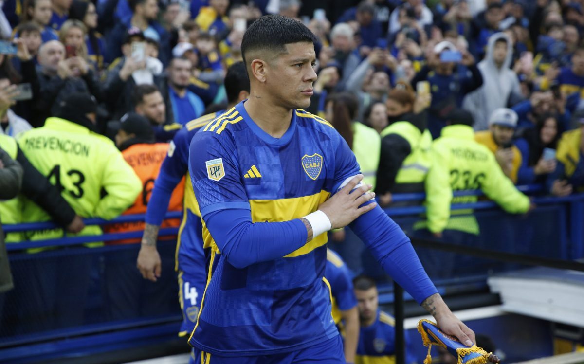 Marcos Rojo suma una nueva lesión en Boca y está en duda para el cruce de la Sudamericana. 